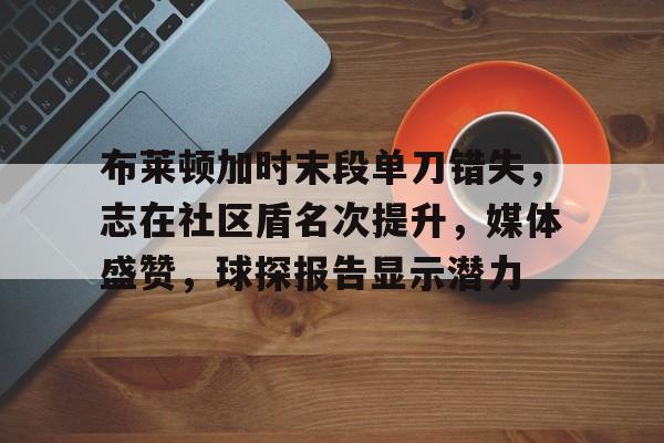 布莱顿加时末段单刀错失，志在社区盾名次提升，媒体盛赞，球探报告显示潜力的简单介绍